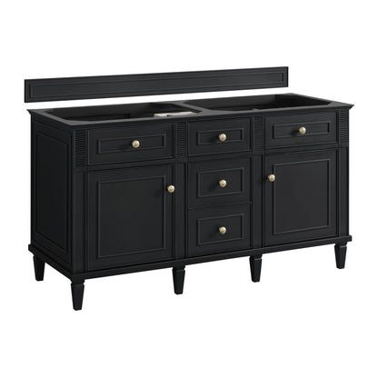 Lorelai 60" Double Vanity, Black Onyx