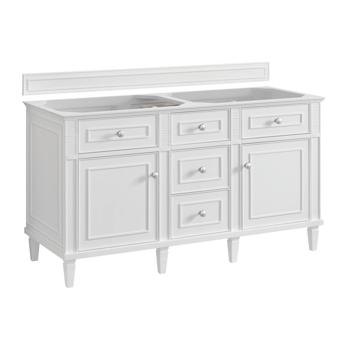Lorelai 60" Double Vanity, Bright White