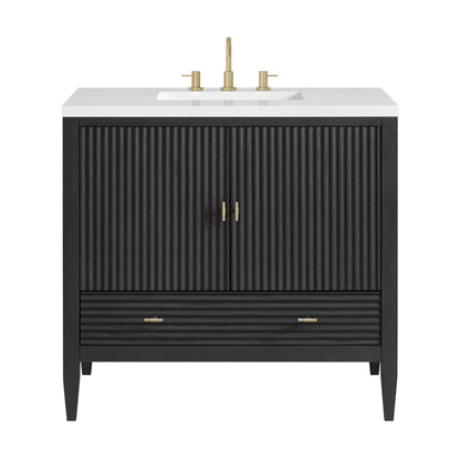 Myrrin 36" Vanity, Carbon Oak