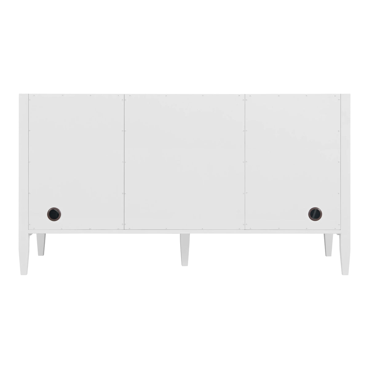 Myrrin 60" Double Vanity, Bright White, view 4