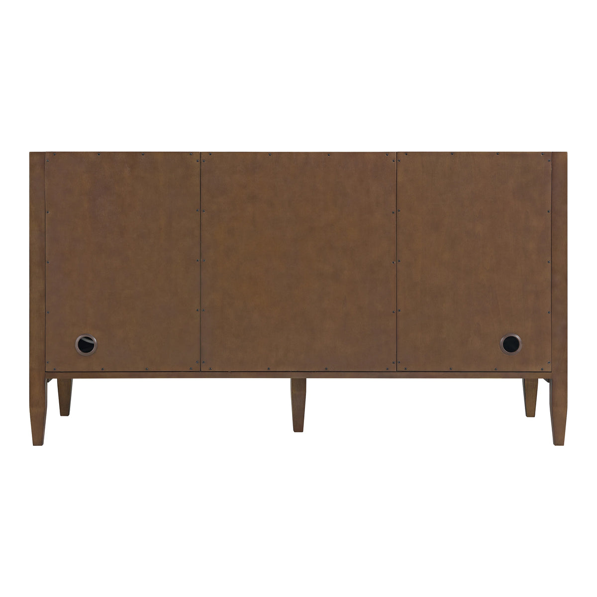 Myrrin 60" Double Vanity, Mid Century Walnut, view 11
