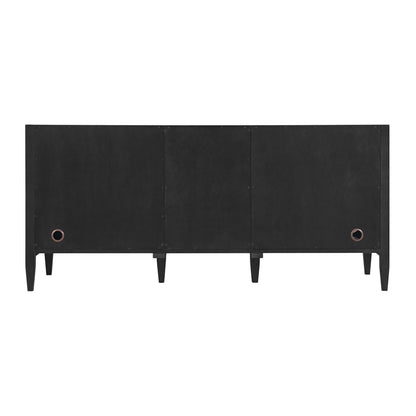 Myrrin 72" Vanity, Carbon Oak, view 11