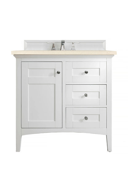 Renovate for Less Atlanta Palisades 36" Single Vanity Cabinet, Bright White
