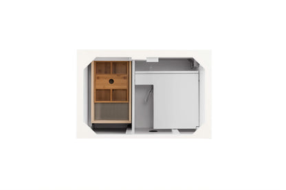 Renovate for Less Atlanta Palisades 36" Single Vanity Cabinet, Bright White, view 2