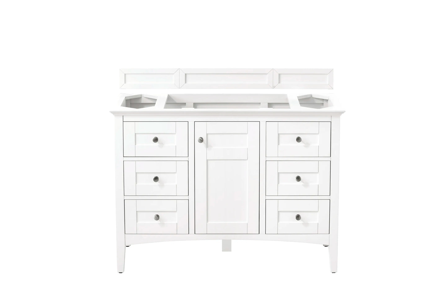 Renovate for Less Atlanta Palisades 48" Single Vanity Cabinet, Bright  White