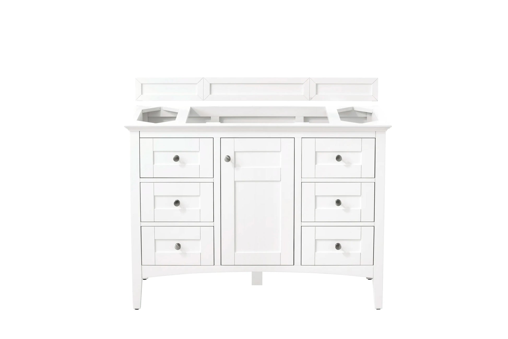 Renovate for Less Atlanta Palisades 48" Single Vanity Cabinet, Bright  White