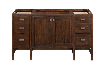 Addison 60" Single Vanity, Mid-Century Acacia w/ 3 CM Eternal Jasmine Pearl Silestone Top, view 5