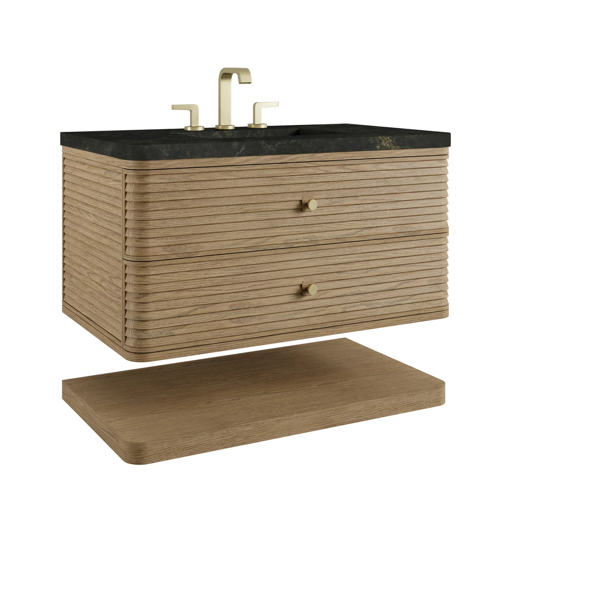 Allamari 36" Single Vanity, Dune Mist w/ 3 CM Phantome Eclos Top, view 10