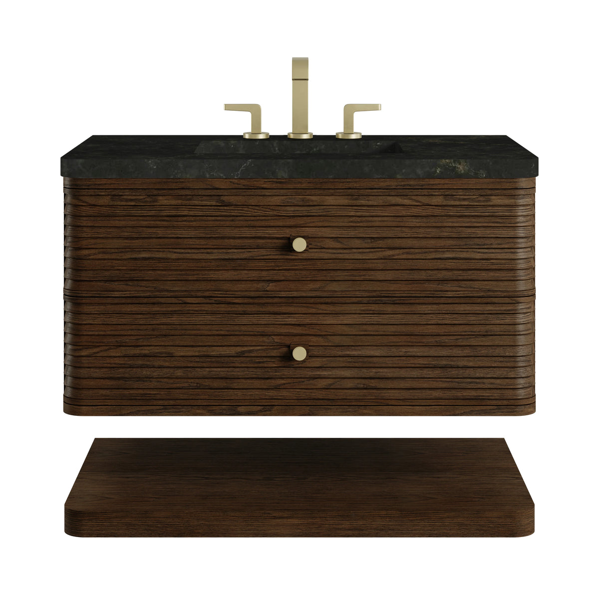 Allamari 36" Single Vanity, Sable w/ 3 CM Phantome Eclos Top