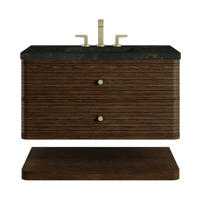 Allamari 36" Single Vanity, Sable w/ 3 CM Phantome Eclos Top