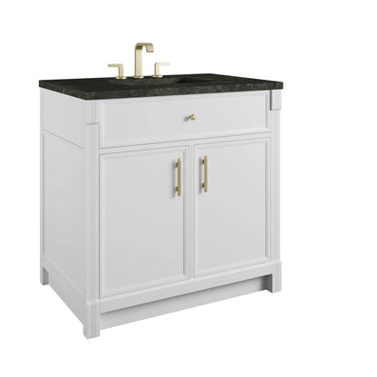 Bellshire 36" Single Vanity, Bright White w/ 3 CM Phantome Eclos Top, view 10