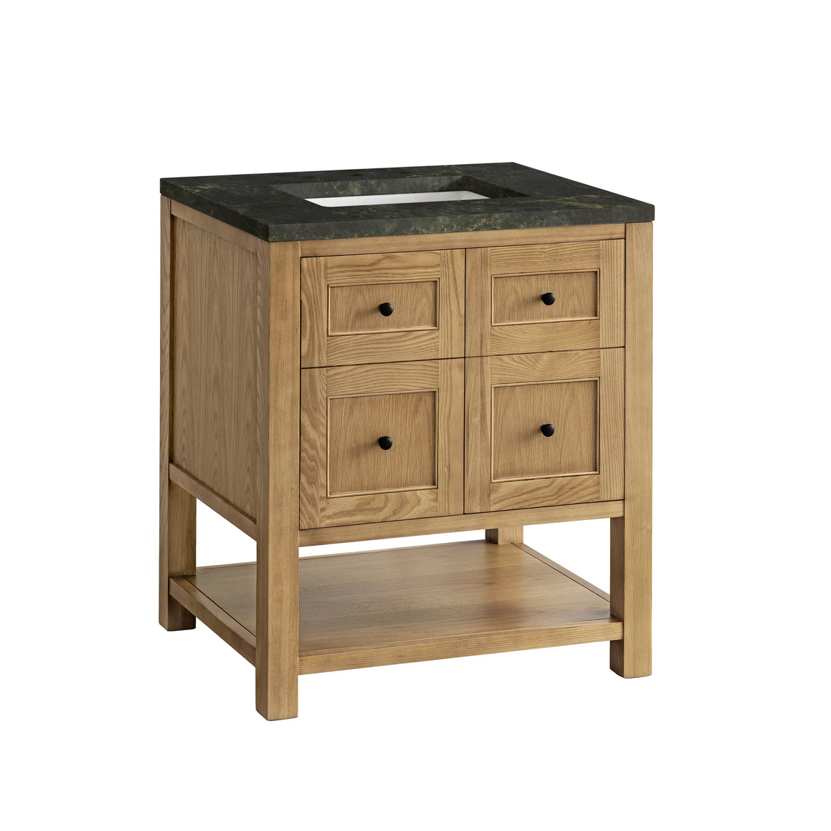 Breckenridge 30" Single Vanity, Light Natural Oak, w/ 3 CM Phantome Eclos Top, view 11
