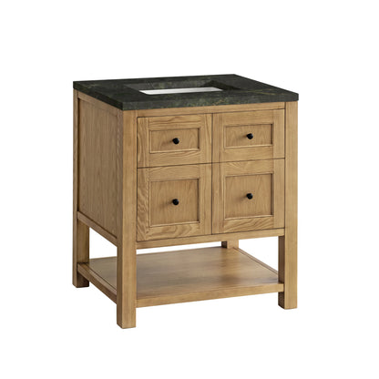 Breckenridge 30" Single Vanity, Light Natural Oak, w/ 3 CM Phantome Eclos Top, view 11