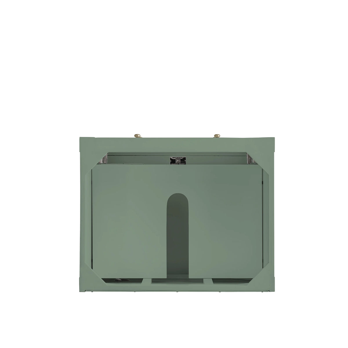 Breckenridge 30" Single Vanity, Smokey Celadon w/ 3 CM Eternal Jasmine Pearl Top, view 4