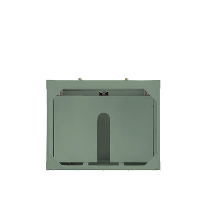 Breckenridge 30" Single Vanity, Smokey Celadon, w/ 3 CM Phantome Eclos Top, view 6