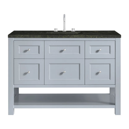 Breckenridge 48" Single Vanity, Serenity Blue, w/ 3 CM Phantome Eclos Top