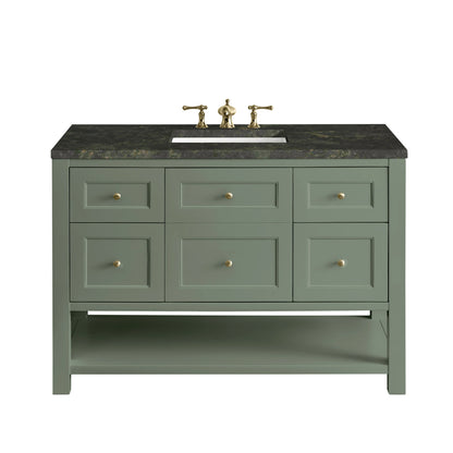Breckenridge 48" Single Vanity, Smokey Celadon, w/ 3 CM Phantome Eclos Top