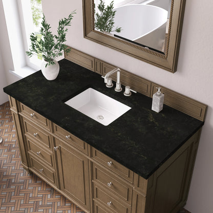 Bristol 48" Single Vanity, Saddle Brown, w/ 3 CM Phantome Eclos Top, view 5