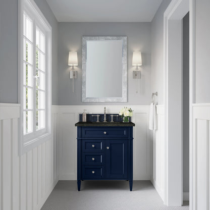 Brittany 30" Single Vanity, Victory Blue, w/ 3 CM Phantome Eclos Top, view 2