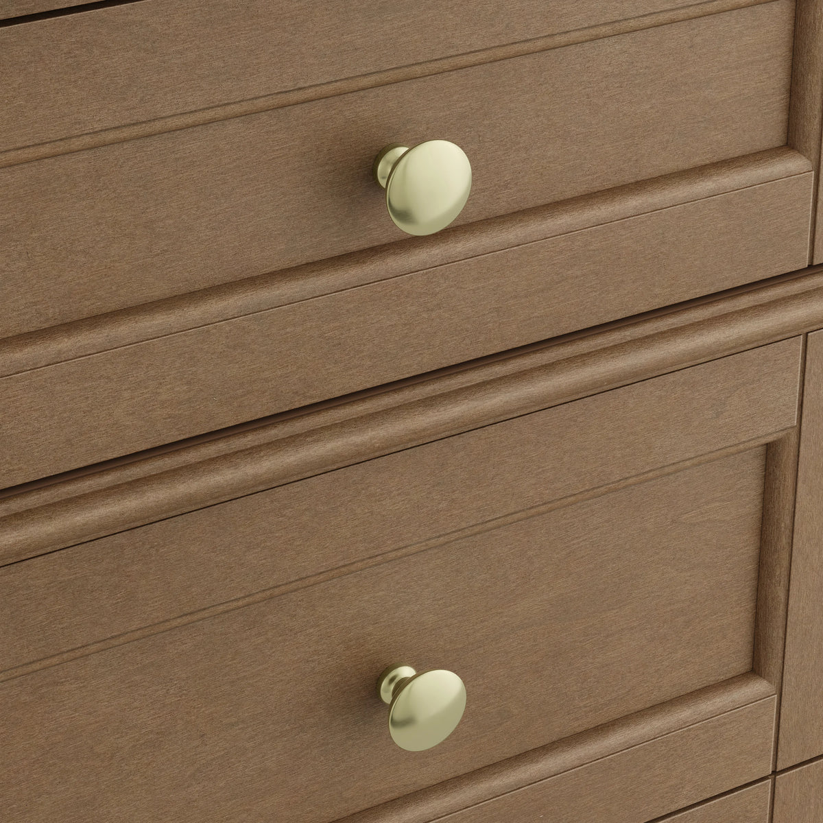 Brittany 36" Single Vanity, Pecan w/ 3 CM Eternal Jasmine Pearl Silestone Top, view 10