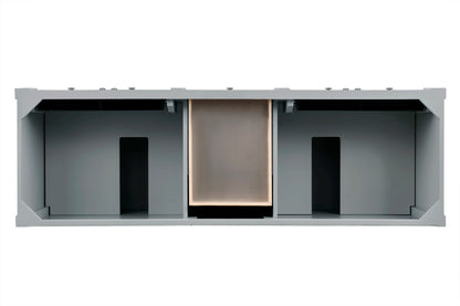Renovate for Less Atlanta Brittany 72" Double Vanity, Urban Gray w/ 3 CM Eternal Marfil Silestone Top, view 6