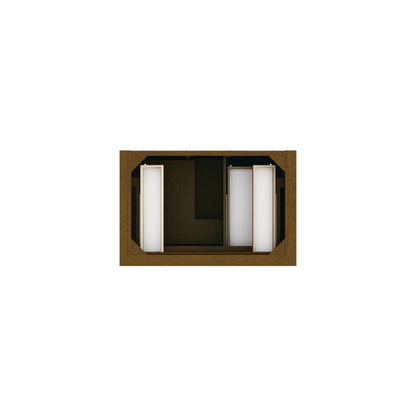 Brookfield 36" Single Vanity, Honey Oak, w/ 3 CM Phantome Eclos Top, view 6