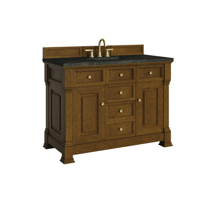 Brookfield 48" Single Vanity, Honey Oak, w/ 3 CM Phantome Eclos Top, view 9