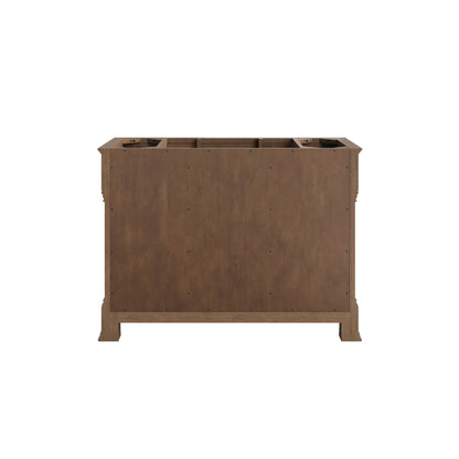 Brookfield 48" Single Vanity, Pecan, w/ 3 CM Phantome Eclos Top, view 8