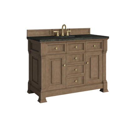 Brookfield 48" Single Vanity, Pecan, w/ 3 CM Phantome Eclos Top, view 9