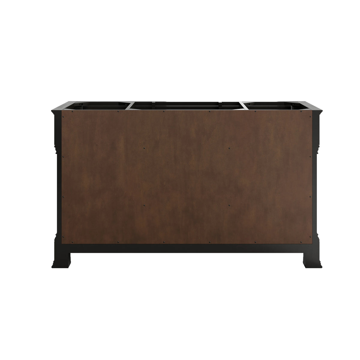 Brookfield 60" Single Vanity, Black Onyx w/ 3 CM Victorian Silver Silestone Top, view 9