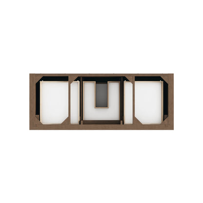 Brookfield 60" Single Vanity, Pecan, w/ 3 CM Siberian Silestone Top w/FreePower Wireless Charger, view 8