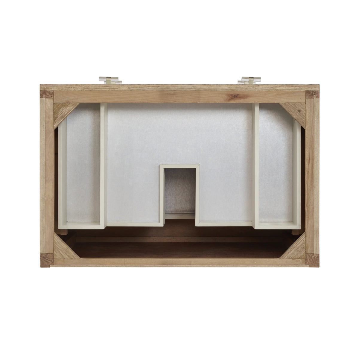 Celeste 36" Single Vanity, Sunwashed Oak with Embossed Shagreen w/ 3 CM Parisien Bleu Silestone Top, view 6