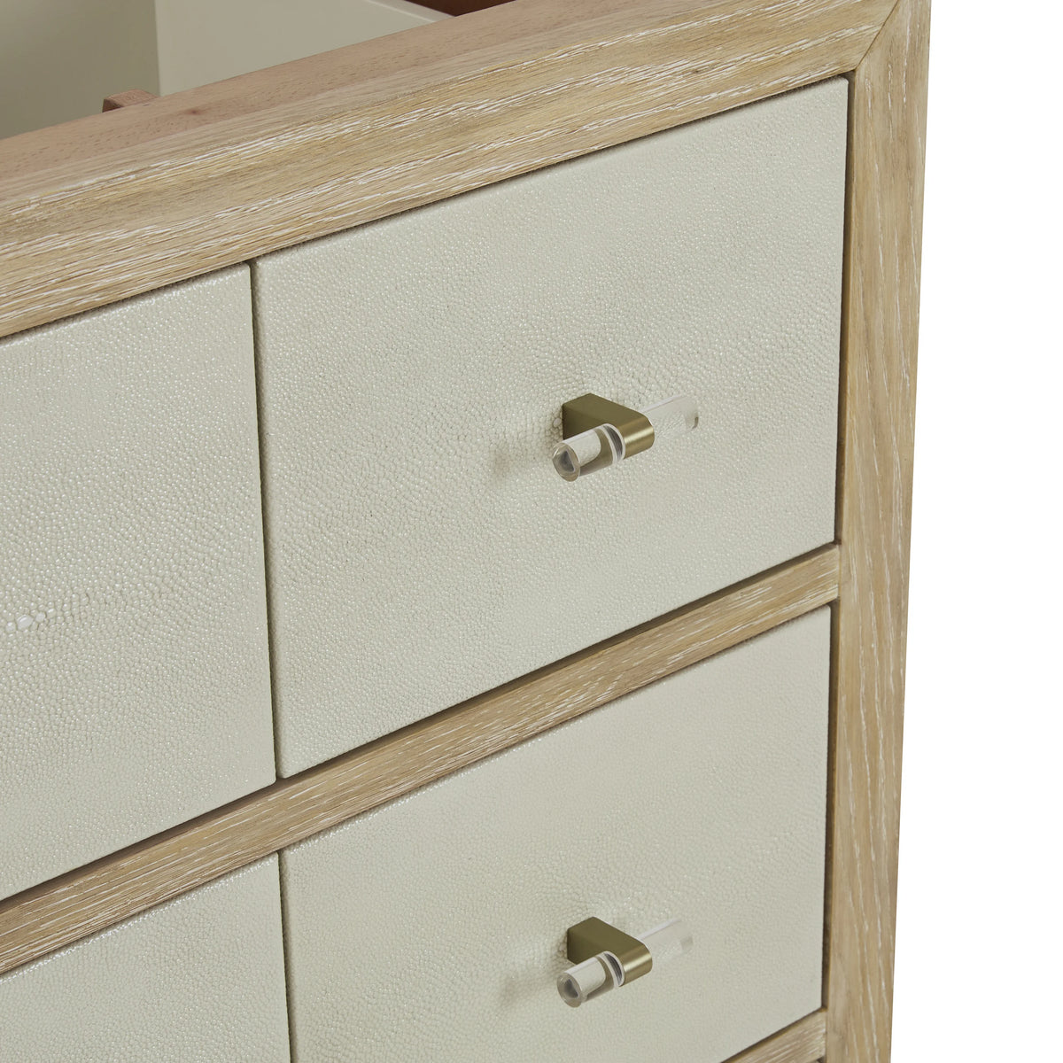 Celeste 48" Single Vanity, Sunwashed Oak with Embossed Shagreen, w/ 3 CM Tajnar Eclos Top w/FreePower Wireless, view 15