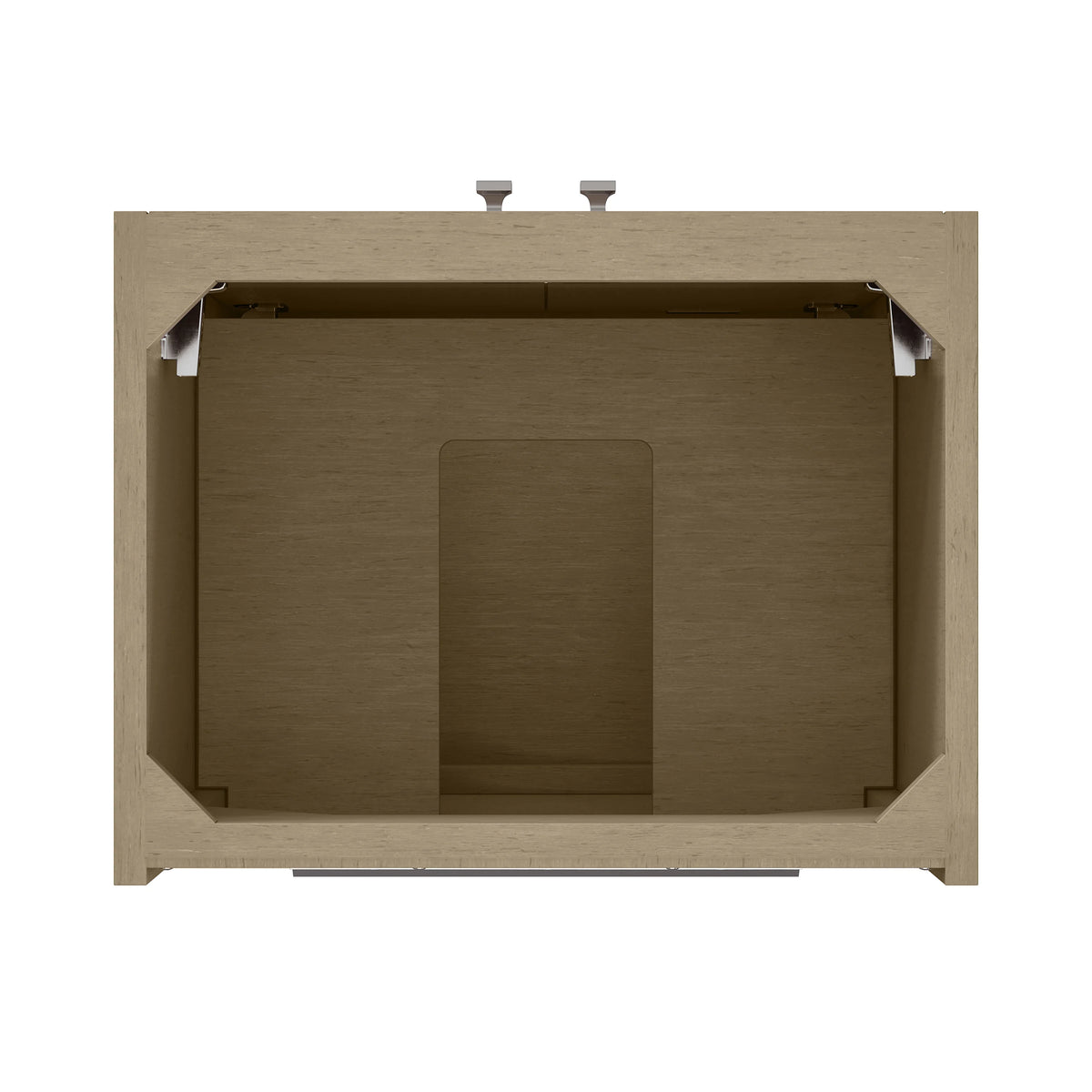 Chianti 20" Single Cabinet, Walnut Whisper, Brushed Nickel, view 3
