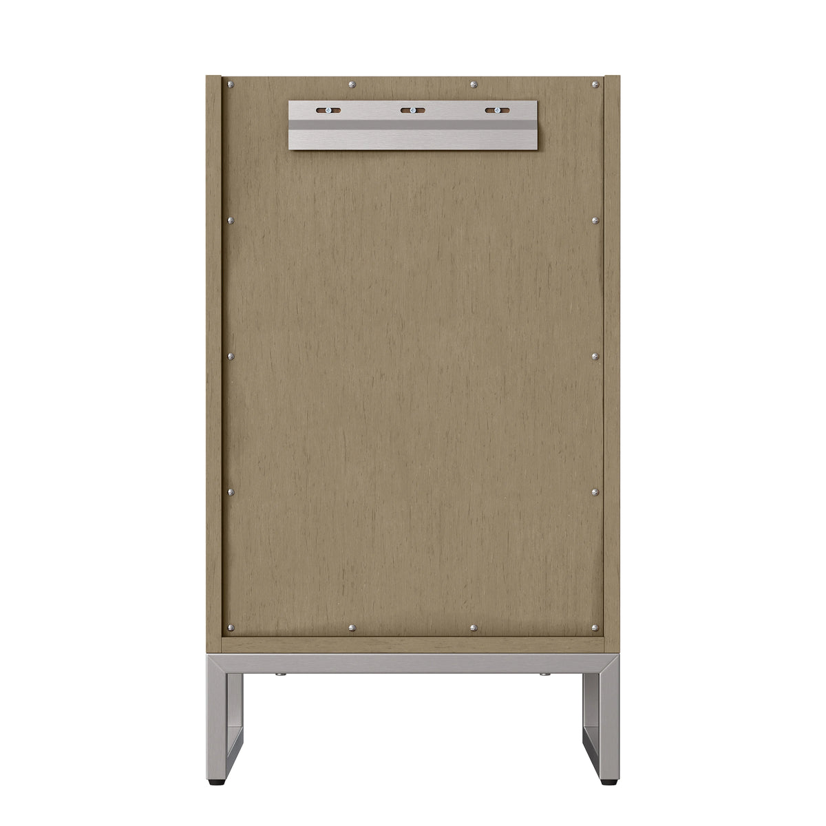 Chianti 20" Single Cabinet, Walnut Whisper, Brushed Nickel, view 6