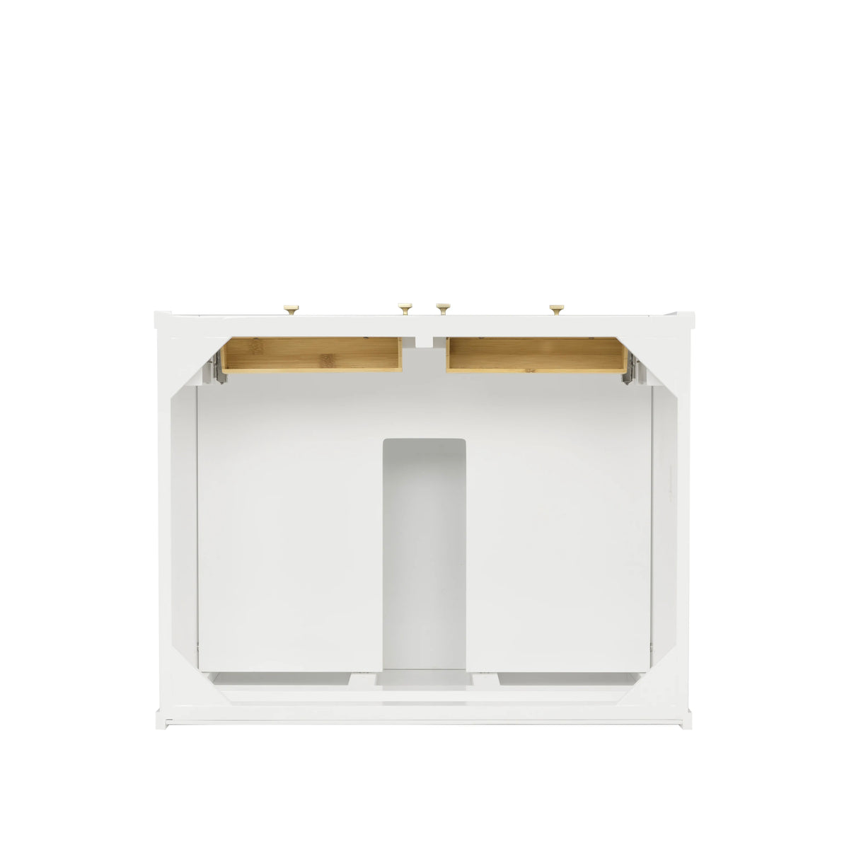 Chicago 30" Single Vanity, Glossy White, w/ 3 CM Parisien Bleu Silestone® Top, view 6