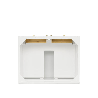 Chicago 30" Single Vanity, Glossy White, w/ 3 CM Parisien Bleu Silestone® Top, view 6