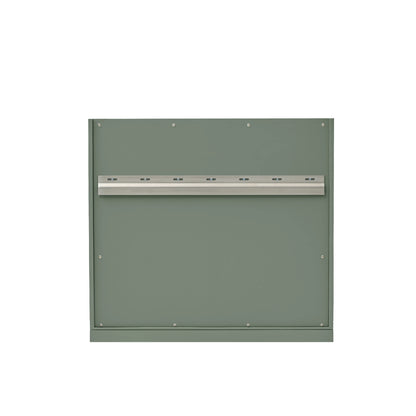 Chicago 30" Single Vanity, Smokey Celadon, w/ 3 CM Ethereal Noctis Silestone® Top, view 13