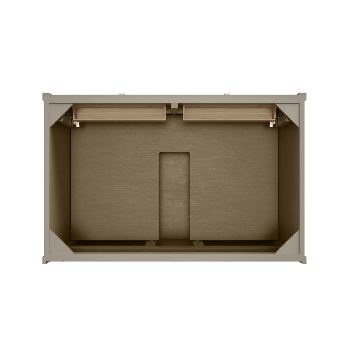 Chicago 36" Single Vanity, Walnut Whisper, w/ 3 CM Ethereal Noctis Silestone® Top, view 11