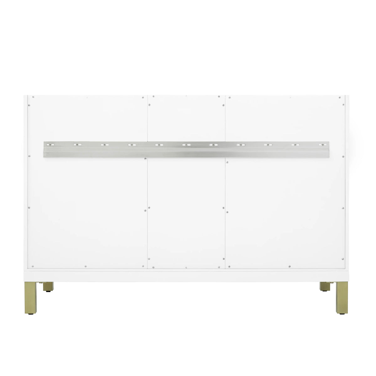 Chicago 48" Single Vanity, Glossy White, w/ 3 CM Lime Delight Silestone® Top, view 12