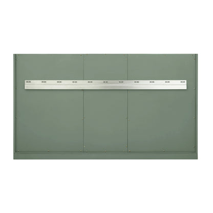 Chicago 48" Single Vanity, Smokey Celadon, w/ Single Hole 3CM White Zeus Silestone® Top & Backsplash, view 7