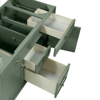 Chicago 48" Single Vanity, Smokey Celadon, w/ 3 CM Phantome Eclos Top, view 13