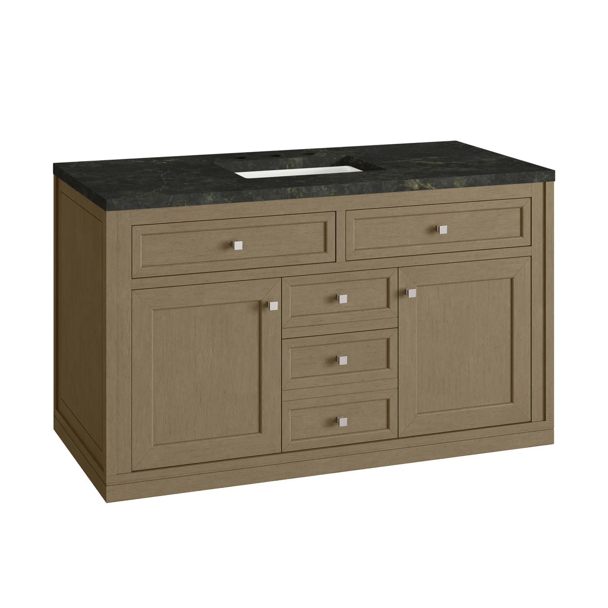 Chicago 48" Single Vanity, Walnut Whisper, w/ 3 CM Phantome Eclos Top, view 19