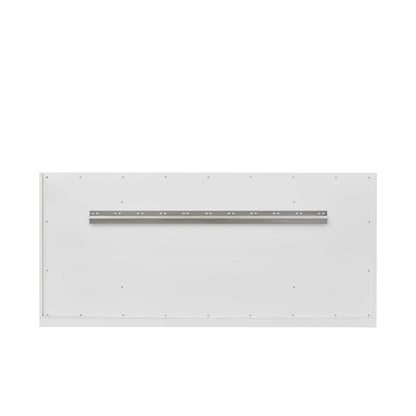Chicago 60" Single Vanity, Glossy White, w/ 3 CM Eternal Jasmine Pearl Silestone® Top, view 12