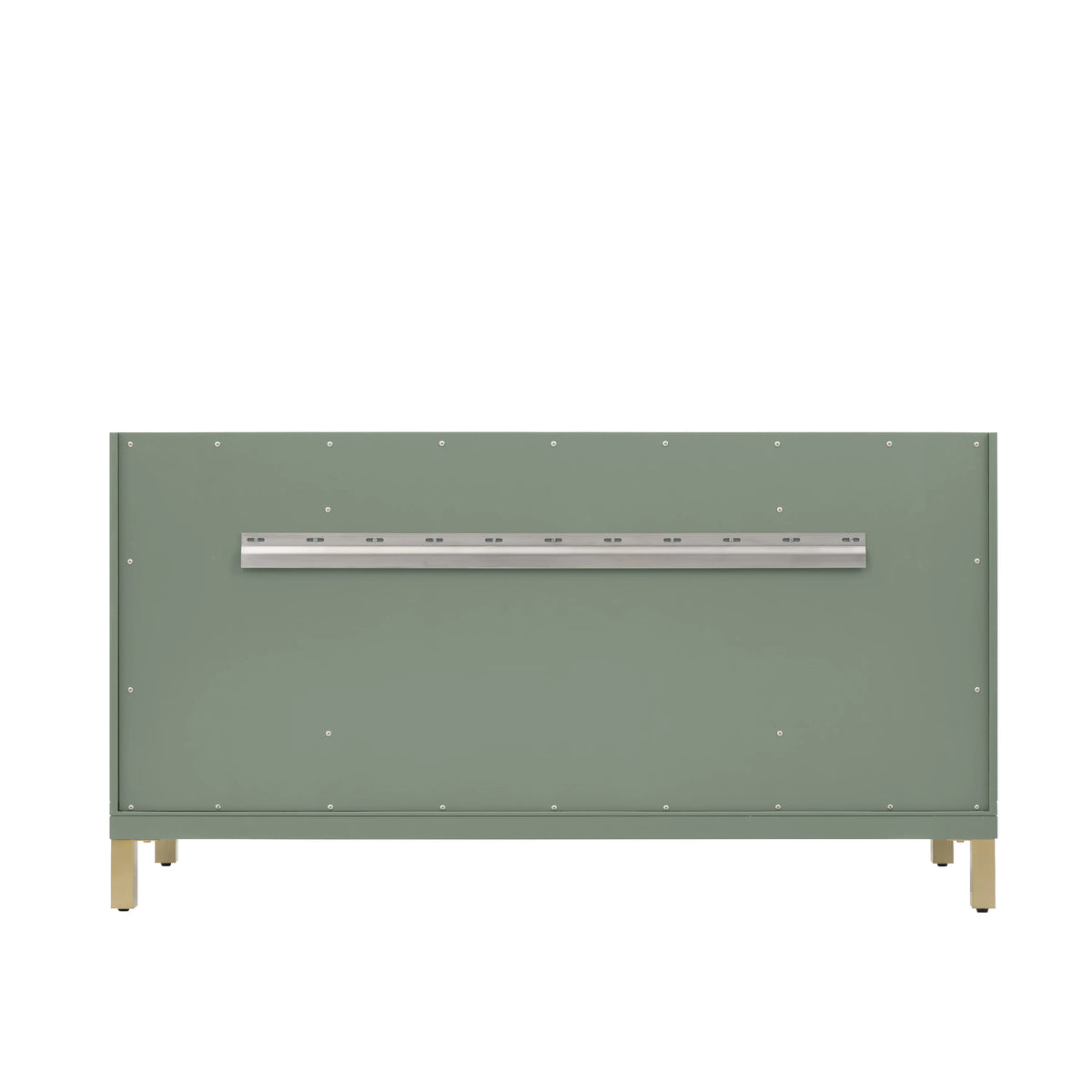 Chicago 60" Single Vanity, Smokey Celadon, w/ 3 CM Eternal Jasmine Pearl Silestone® Top, view 12