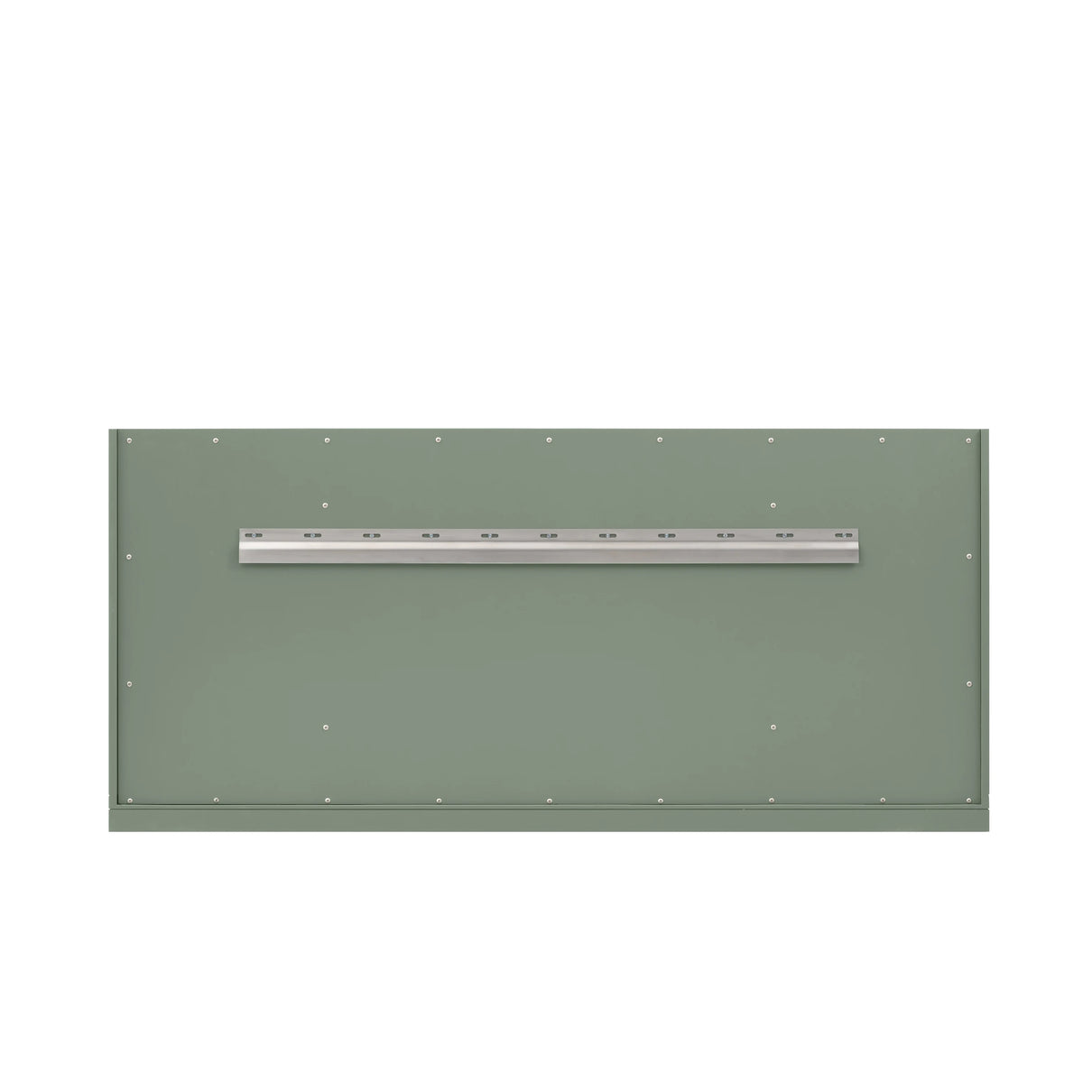 Chicago 60" Single Vanity, Smokey Celadon, w/ 3 CM Victorian Silver Silestone® Top, view 12