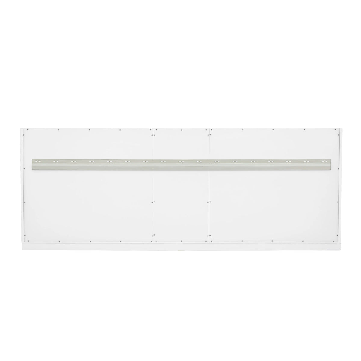 Chicago 72" Double Vanity, Glossy White, w/ 3 CM Lime Delight Silestone® Top, view 12