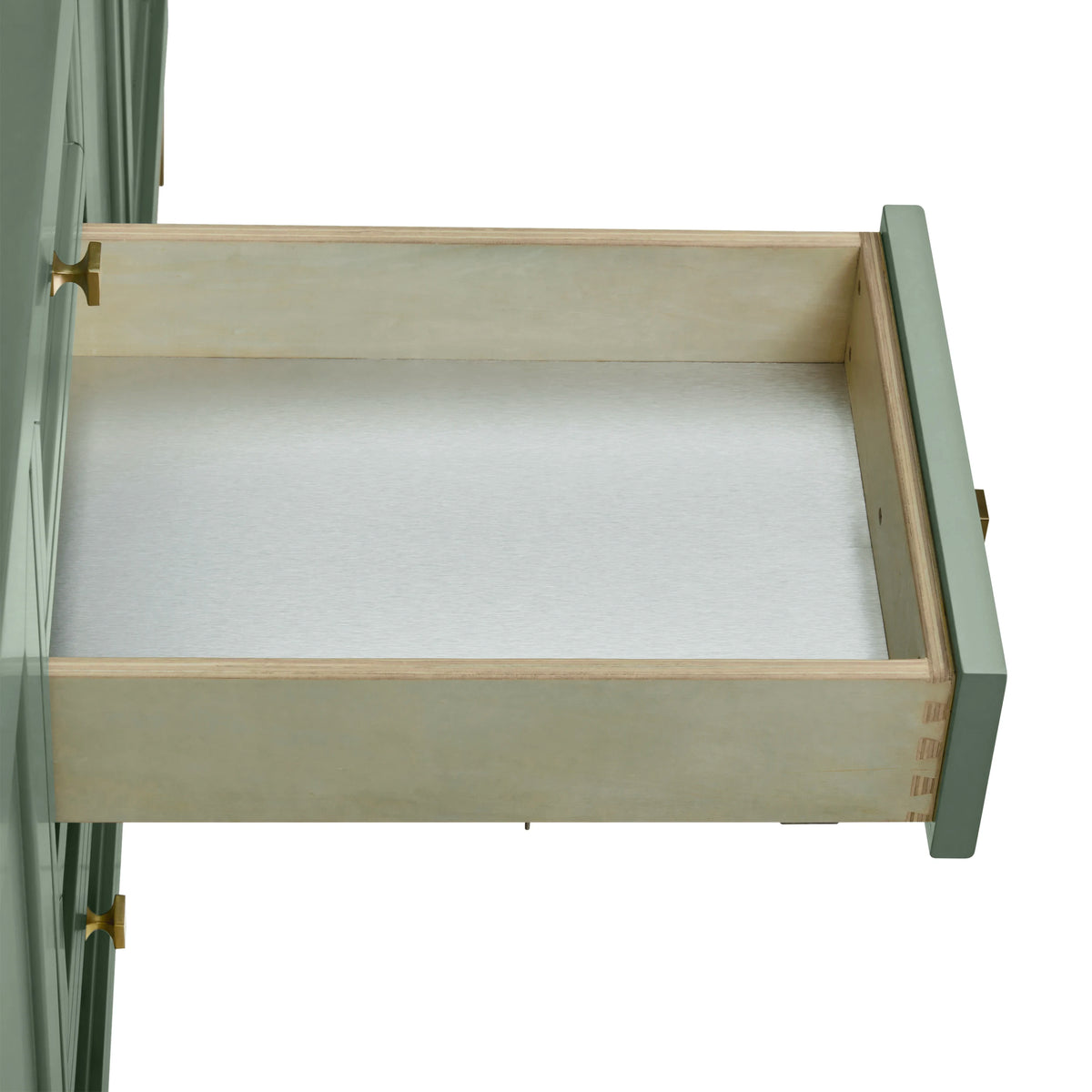 Chicago 72" Double Vanity, Smokey Celadon, w/ 3 CM Tajnar Eclos Top, view 15