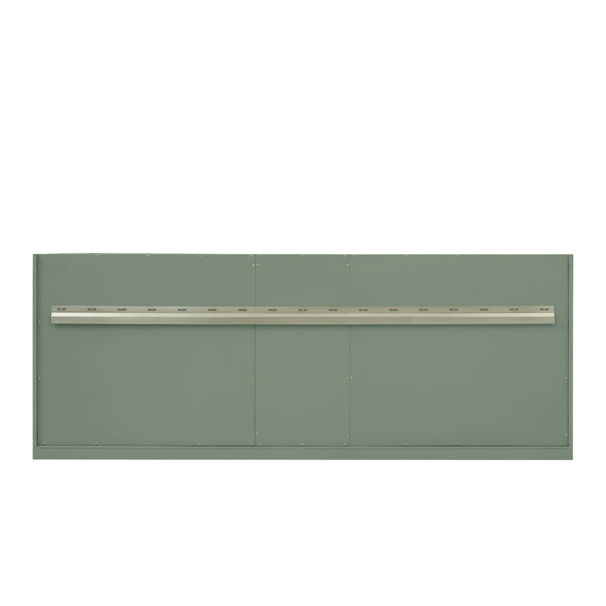 Chicago 72" Double Vanity, Smokey Celadon, w/ 3 CM White Zeus Silestone® Top, view 13