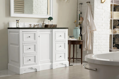 De Soto 48" Single Vanity, Bright White, w/ 3 CM Phantome Eclos Top, view 4